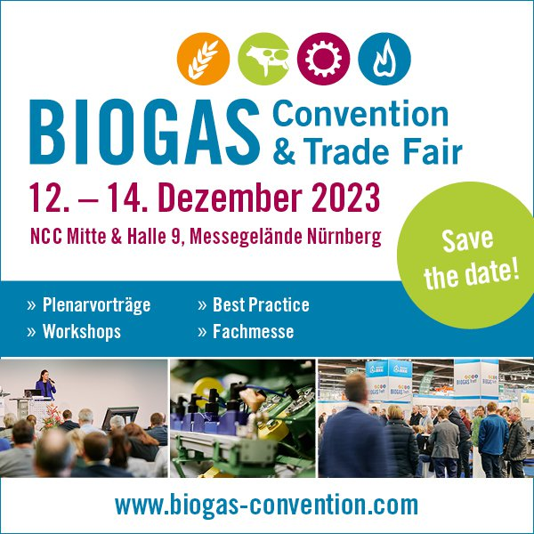 Biogas Convention 2023 Nürnberg